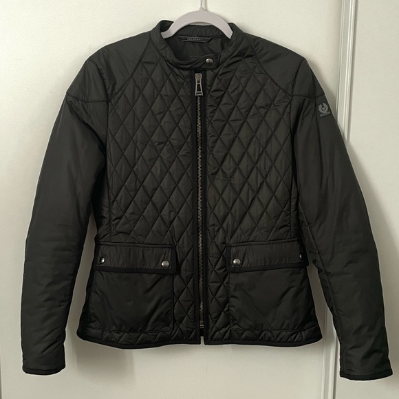Belstaff Black Quilted Puffer Jacket - Picture 3 of 9